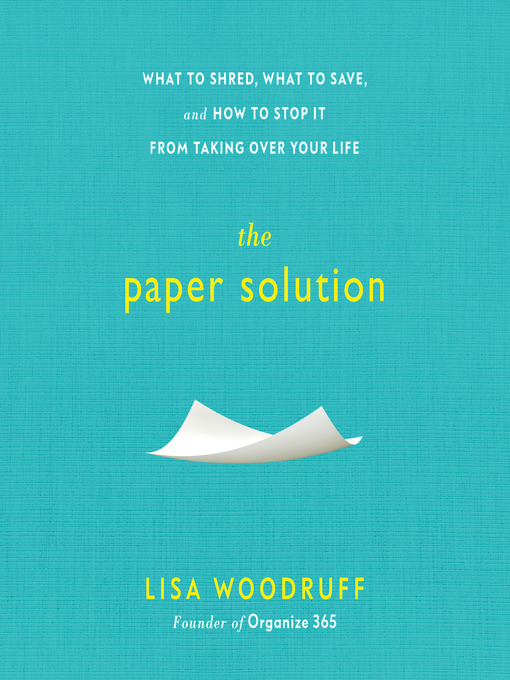 Title details for The Paper Solution by Lisa Woodruff - Wait list